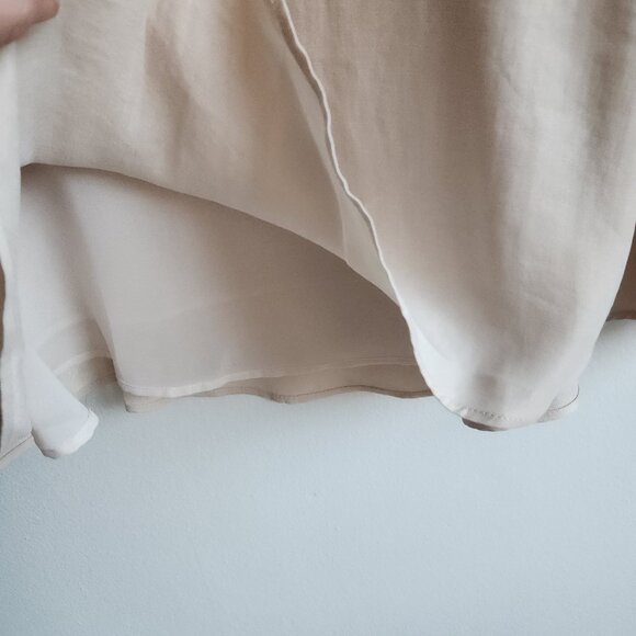 *NWT* Massimo Dutti Sand Polo Collar Dress - Sz M - Picture 6 of 13